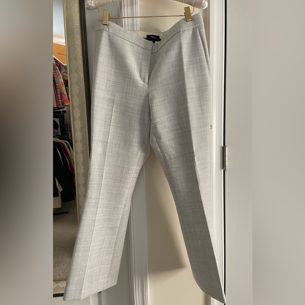 Theory size 4 kick flair pants